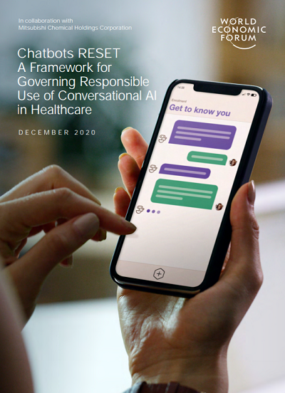 Chatbots RESET: A Framework for Governing Responsible Use of Conversational AI in Healthcare