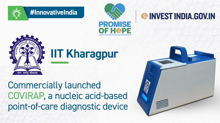 Learn more about IIT Kharagpur's flagship healthcare product, COVIRAP, and how it can help in New India's battle against COVID-19