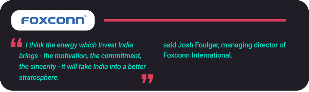 FOXCONN on ESDM in India