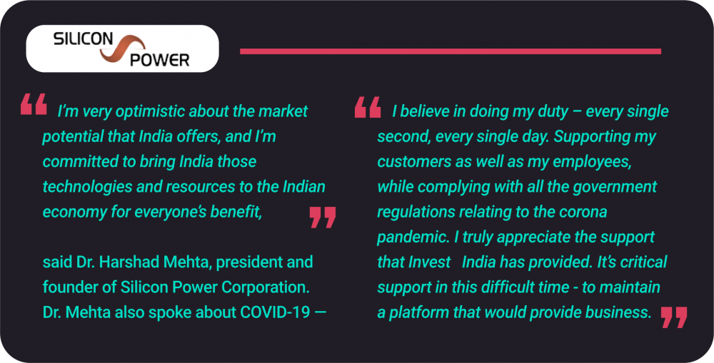 Silicon Power Review on ESDM Sector in India