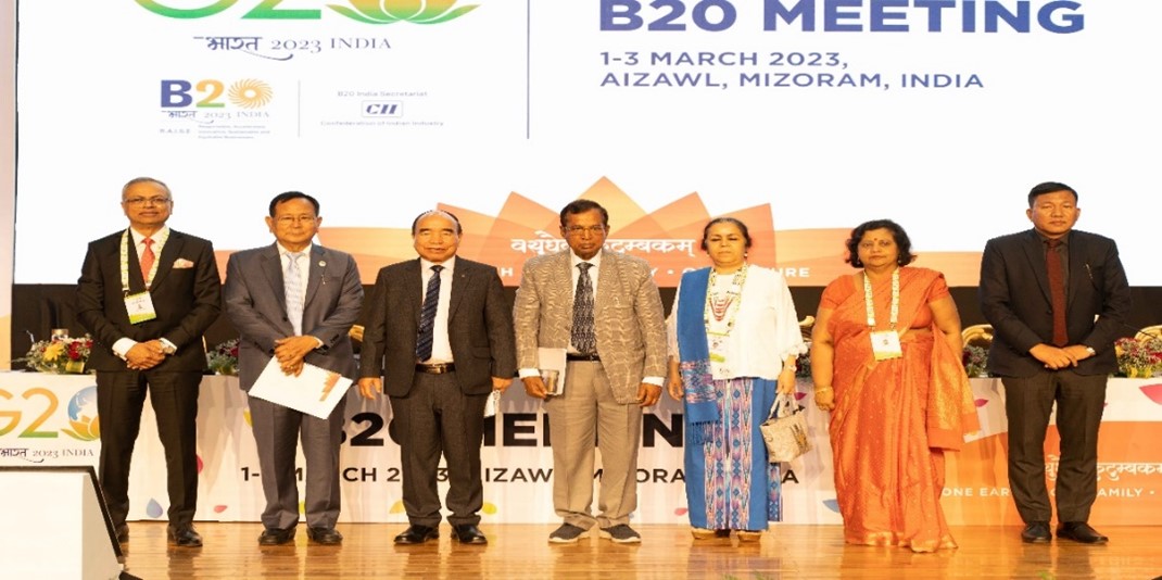 B20 Conference on India Initiatives in the North East 