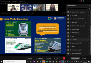 IIG Portal Showcase to Metro Rail Corporations 
