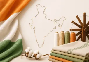 Industrial textile sector production in India
