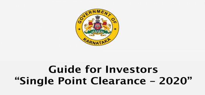 new business ideas karnataka Guide for Investors “Single Point Clearance – 2020”