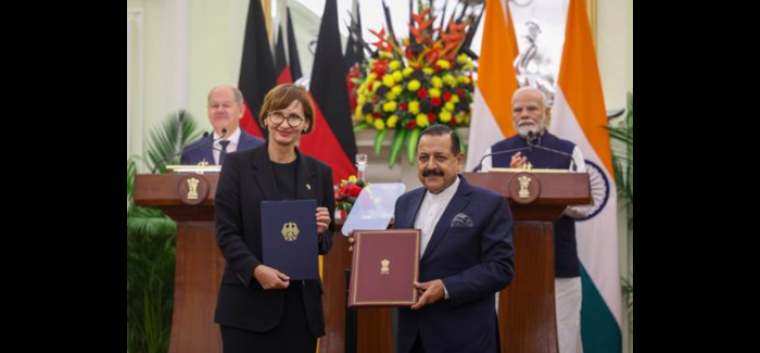 India and Germany Sign Joint Declaration to Boost R&D in Advanced Materials