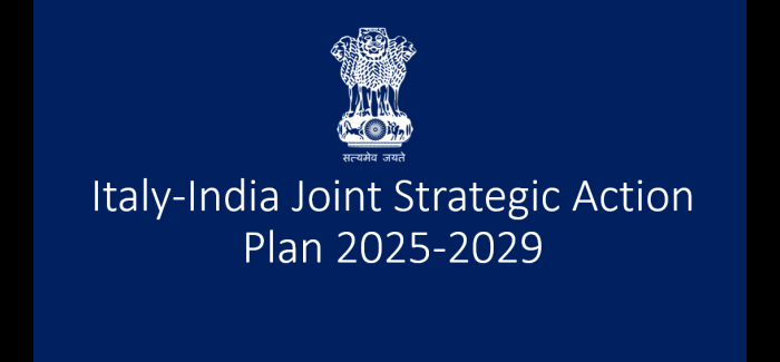 Italy-India Joint Strategic Action Plan 2025-2029