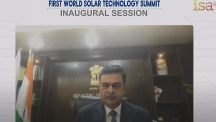 Union Minister R. K. Singh addresses First World Solar Technology Summit