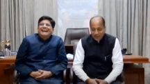 Hon'ble CIM Shri Piyush Goyal spricht vor der CEO-Sitzung der India ToyFair 2021