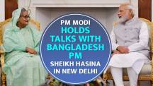 PM Modi holds talks with Bangladesh PM Sheikh Hasina in New Delhi