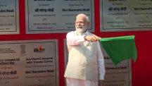 PM Modi flags off e-buses & e-bicycles, launches development works at Parade Ground, Gujarat