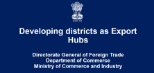 Developing districts as Export Hubs