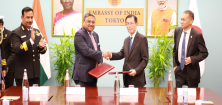 Memorandum of Implementation signed with Government of Japan for co-development of UNICORN masts for the Indian Navy